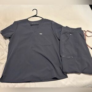 Charcoal Pride Figs Scrubs